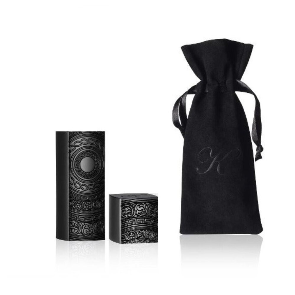 Kilian Black Travel Case Achilles's Shield Pouch